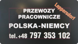 przewozy pracownicze do Niemiec