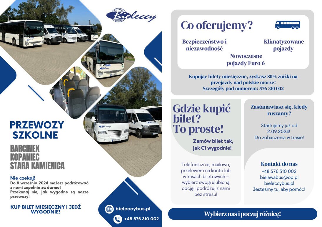 przewozy szkolne Bieleccy